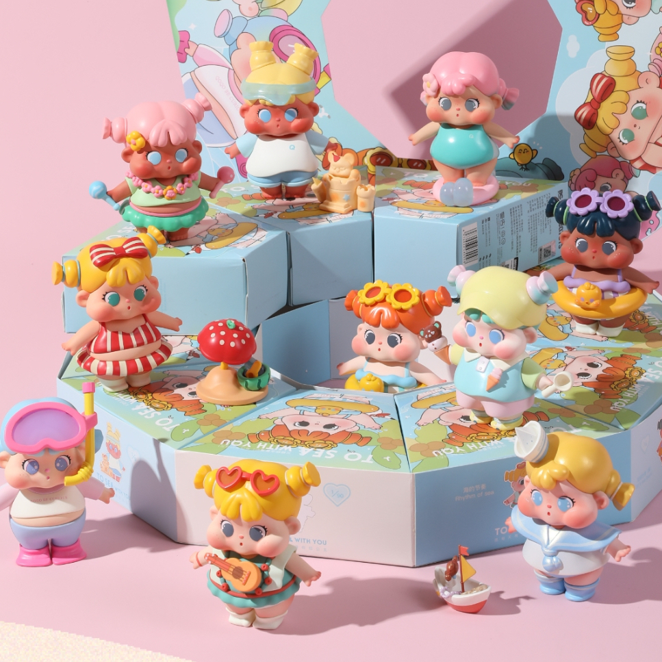 (พรี-ยกบ็อกซ์) QOQO TO SEA WITH YOU 1st Generation Blind Box | Shopee ...