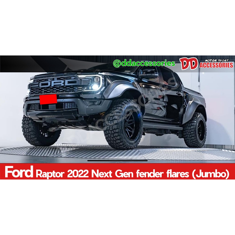 คิ้วล้อ โปร่งล้อ คิ้วโปร่งล้อ Raptor 2023 2024 2025 Next Gen jumbo สูง ...