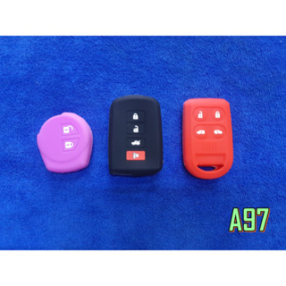 ซิลิโคนหุ้มกุญแจ ของรถยนต์ (1แพ็คมี3ชิ้น) สินค้ามาตามรูป A97  A98  A99  A100
