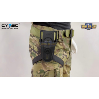 เพลทโหลดต่ำ รัดขา ปลดไว Cytac (เพลทลดต่ำ) (Low Ride Belt Loop)