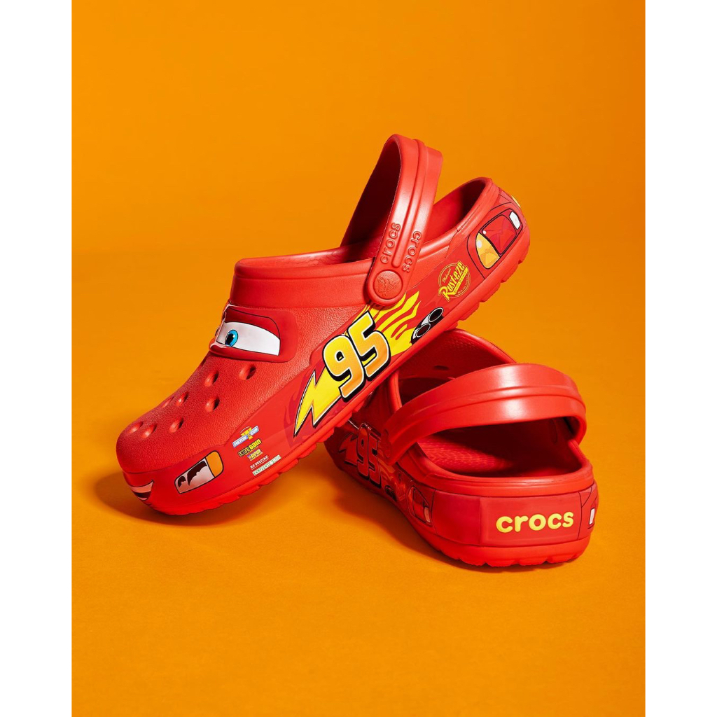 🇰🇷Crocs Cars X Classic Clog Lightning McQueen/SONIC THE HEDGEHOG