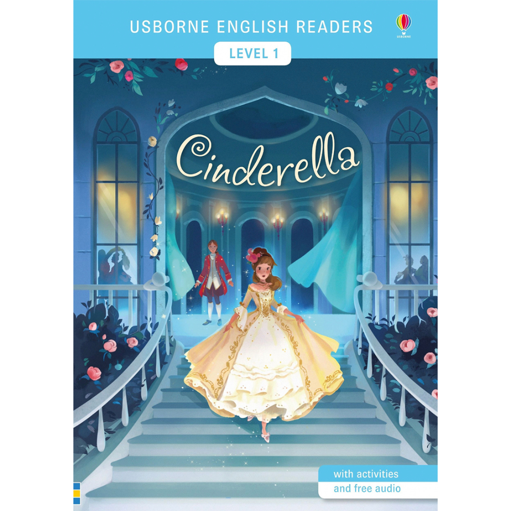 dktoday-หนังสือ-usborne-readers-1-cinderella-free-online-audio-british-english-and-american-english