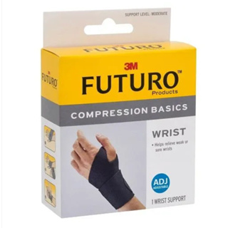 Futuro Compression Basics Wrist  3M ฟูทูโร่ อุปกรณ์พยุงข้อมือ รุ่นเบสิค แบบปรับกระชับ