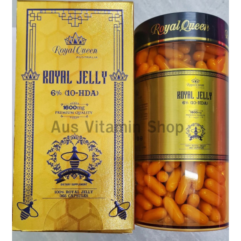 นมผึ้ง-royal-jelly-royal-queen-365-เม็ด