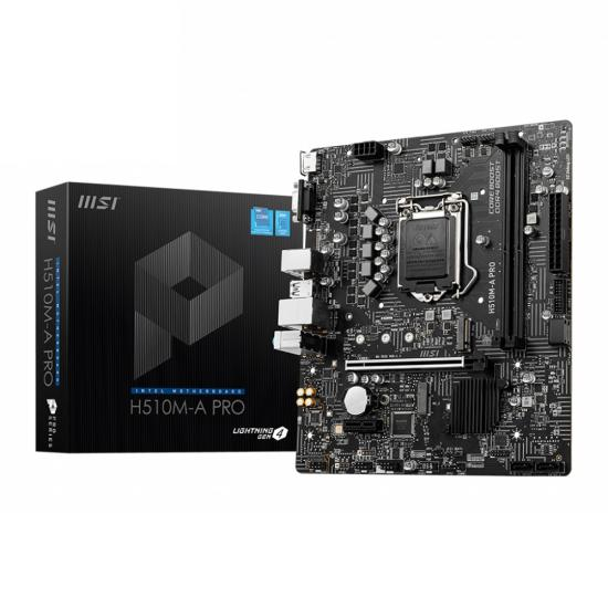 mainboard-เมนบอร์ด-1200-msi-h510m-a-pro-gen10-11-ใช้งานปกติ-ประกัน12-2024