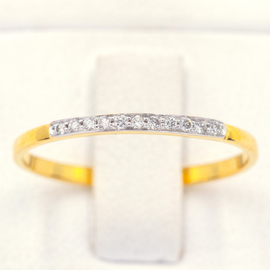แหวนแถว-เล็กๆ-น่ารักๆ-แหวนเพชร-แหวนทองเพชรแท้-ทองแท้-37-5-9k-me904