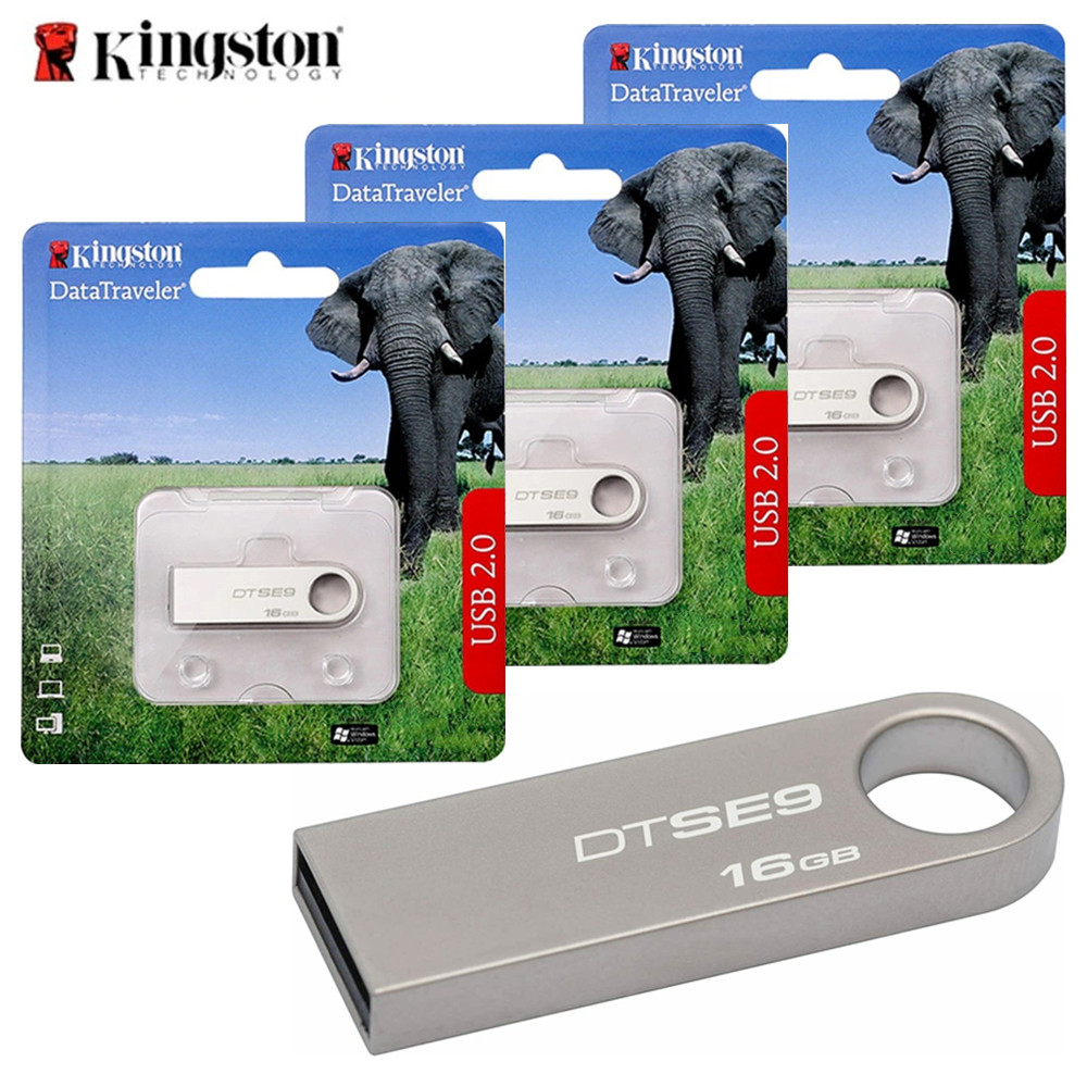 ภาพหน้าปกสินค้าKingston แฟลชไดรฟ์ USB 2.0 แบบโลหะ ขนาด 1GB 2GB 4GB 8GB 16GB 32GB 64GB 128GB 1TB จากร้าน c316bot5fl บน Shopee