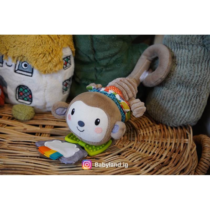 MUSICAL PULL DOWN MONKEY INFANTINO Shopee Thailand