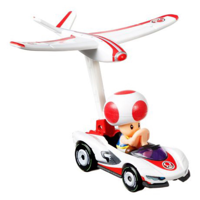 แท้-100-จากญี่ปุ่น-ฮอตวิล-รถมาริโอ้-คาร์ท-hot-wheels-mario-kart-toad-p-wing-plane-glider-สินค้าใหม่มือ-1-พร้อมจัดส่งค่ะ