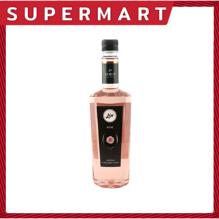 SUPERMART Lin Rose Premium Flavoured Syrup 750 ml. น้ำเชื่อมกลิ่นกุหลาบ ตรา ลิน 750 มล. #1108200