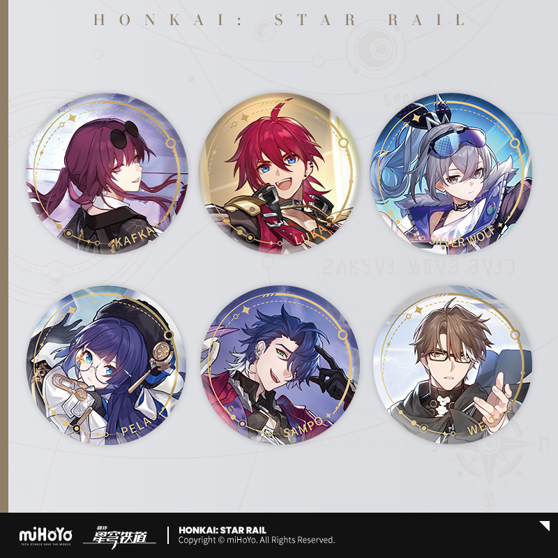 [ พร้อมส่ง / Official ] Honkai Star Rail Badge - Nihility path ฮงไค ...