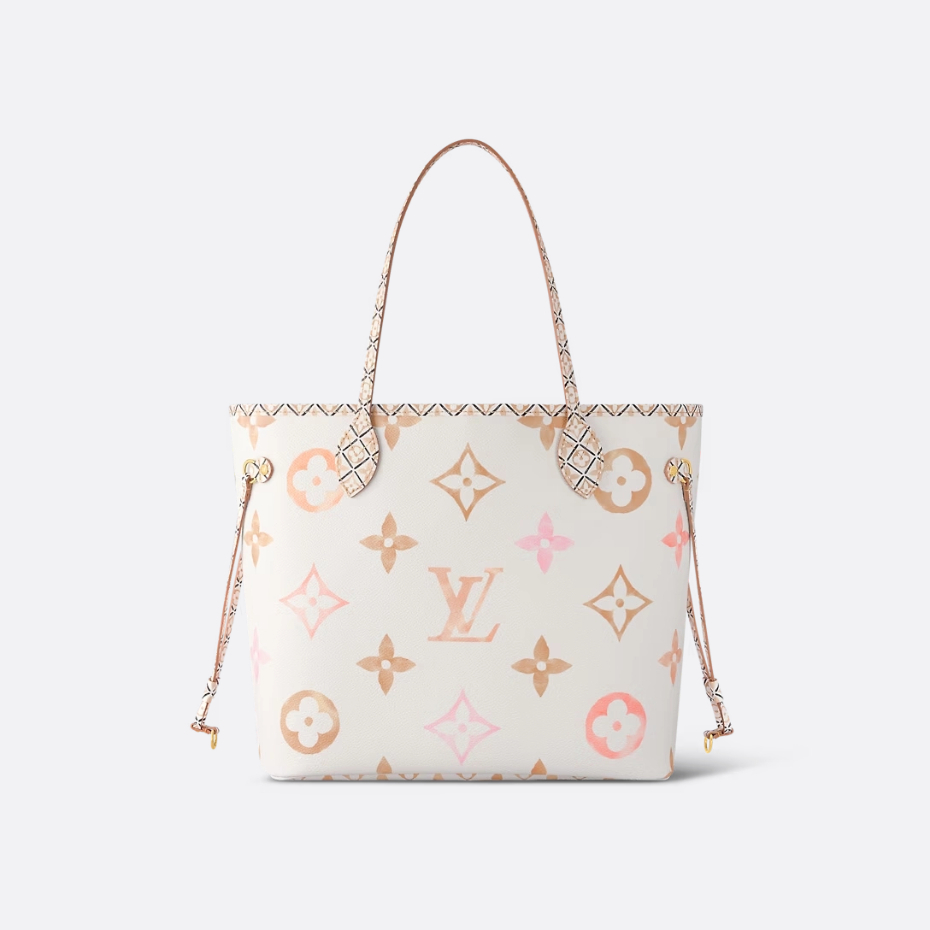 หลุยส์-วิตตอง-louis-vuitton-ถุง-neverfull-medium-กระเป๋าสะพายไหล่-กระเป๋าถือ