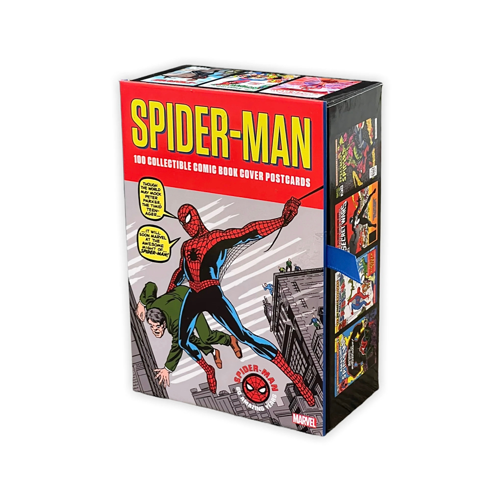 SpiderMan 100 Collectible Postcards (MARVEL) Shopee Thailand