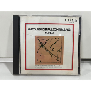 1 CD MUSIC ซีดีเพลงสากล   WHAT A WONDERFUL CONTRABASS WORLD!  Camerata 20CM-60  (C10J74)