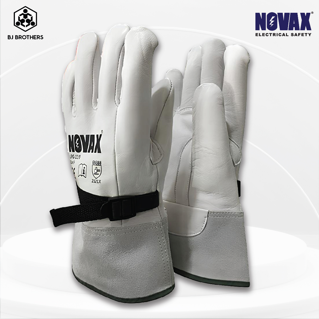 ถุงมือสวมทับป้องกันไฟฟ้า-novax-ยาว-12-นิ้ว-อุปกรณ์เซฟตี้-ราคาถูก-คุณภาพสูง-มีราคาส่งรง