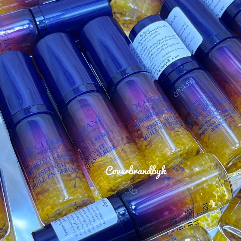 ฉลากไทย-แท้-loccitane-immortelle-reset-overnight-reset-oil-in-serum-ขนาดทดลอง-5มล