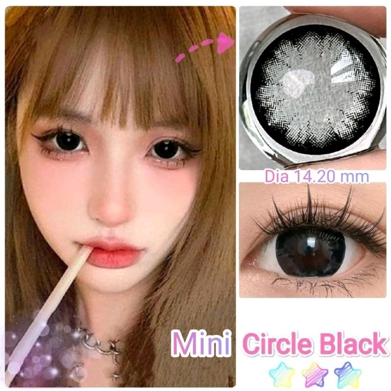 คอนแทคเลนส์-รุ่น-mini-circle-สีดำ-black-มีค่าสายตา-0-00-10-00