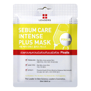 แผ่นมาร์คหน้า Leaders Sebum Care Intense Plus Mask