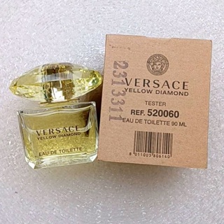 น้ำหอม เวอซาเช่  Versace Yellow Diamond Eau De Toilette 90 ml (กล่องเทส)