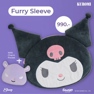 [My Melody and Kuromi Limited Collection] Furry Sleeve ลายมายเมโลดี้ คุโรมิ กระเป๋าสำหรับไอแพด 9.7-11 นิ้ว กันกระแทก
