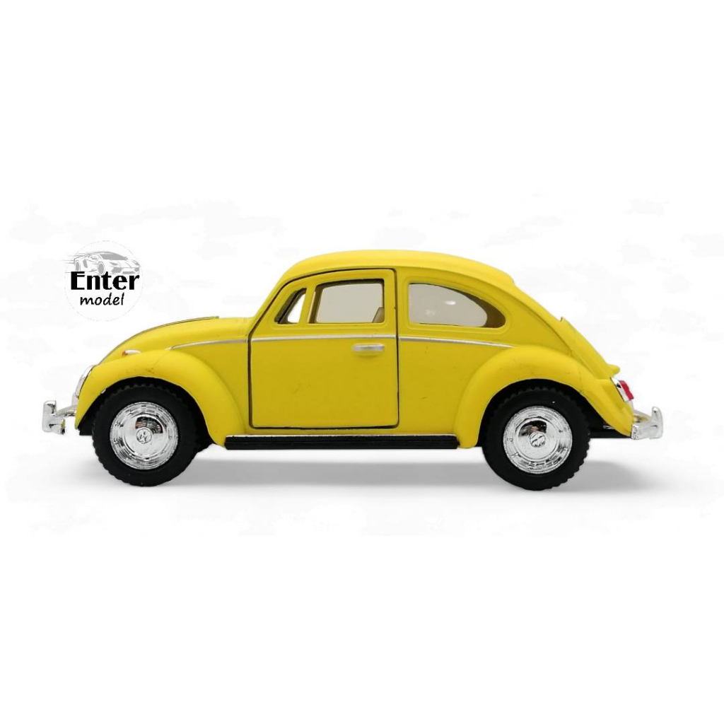 kinsmart-โมเดล-รถ-เหล็ก-เกรด-พรีเมียม-ลิขสิทธิ์-แท้-รถ-คลาสสิค-รถเต่า-volkswagen-classical-beetle-สีด้าน-สเกล1-32