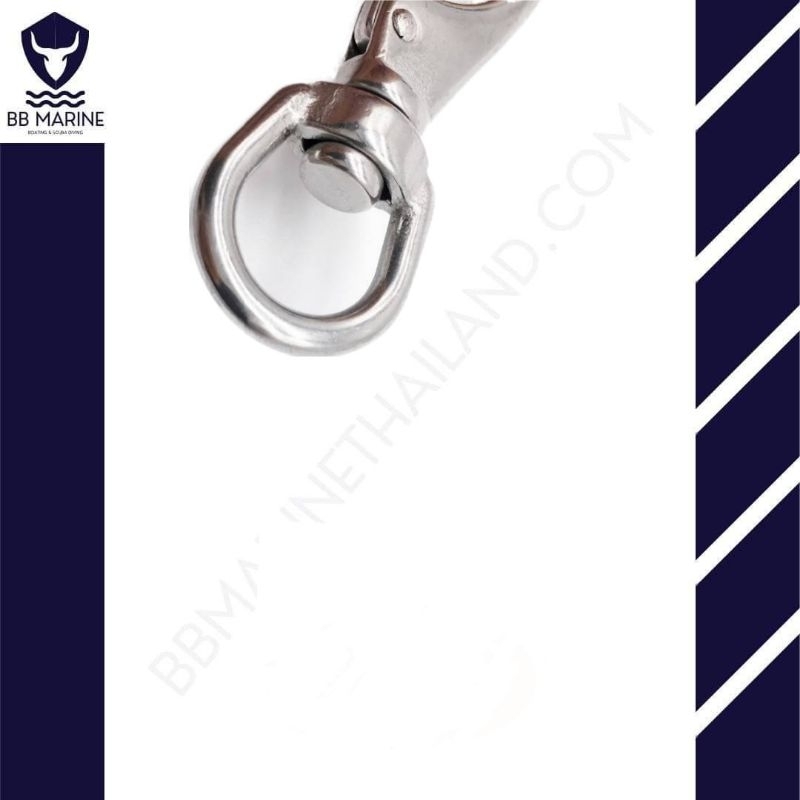 bbmarine-boltsnap-single-end-ตะขอเอนกประสงค์-stainless-steel-สำหรับดำน้ำ