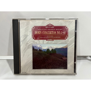1 CD MUSIC ซีดีเพลงสากล  MOZART HORN CONCERTOS NO.1-4 ECC-609   (C15B175)