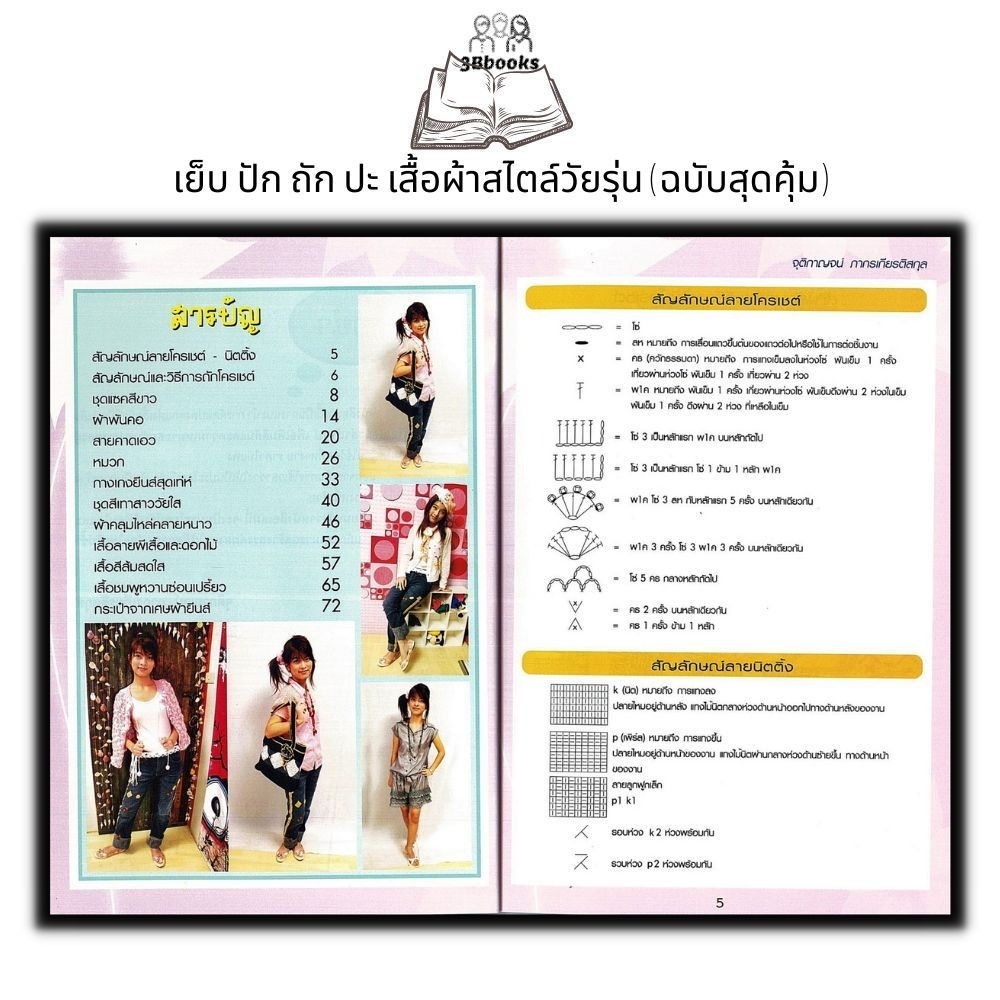 หนังสือ-เย็บ-ปัก-ถัก-ปะ-เสื้อผ้าสไตล์วัยรุ่น-ฉบับสุดคุ้ม-งานฝีมือ-เสื้อผ้าและการตัดเย็บ-การออกแบบเครื่องแต่งกาย