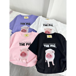 เสื้อครอปรูดข้าง🐷THE PIG🐷