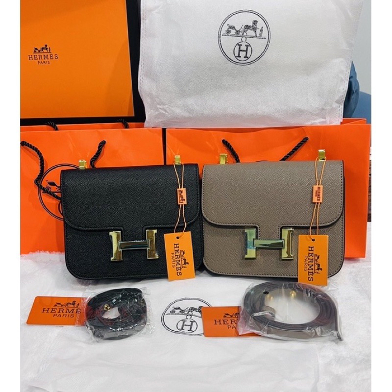 กระเป๋าสะพายข้าง-hermes-งานสวยมาก-เกรดพรีเมี่ยม