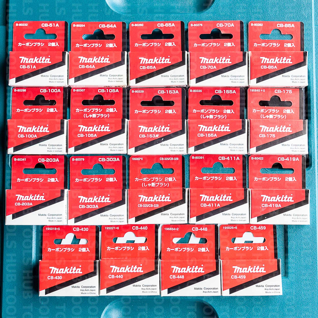 แปรงถ่าน Makita(ของแท้)CB51A/65/85A/100A/105A/153A/155A/203A/303A/329