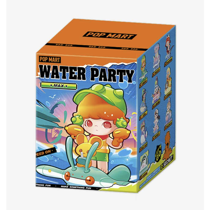 พร้อมส่ง-จัดส่งไว-แบบไม่ต้องสุ่ม-popmart-crybaby-น้องร้องไห้-เที่ยวทะเล-popcar-water-party-series