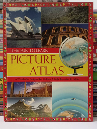 Picture Atlas - Fun to Learn by The Map Studio Hardcover (ปกแข็งมือสอง)