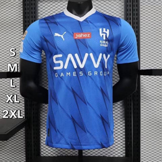 เสื้อบอลผู้ชายทีมอัลฮิลาลเกรดPlayerใหม่2023/204