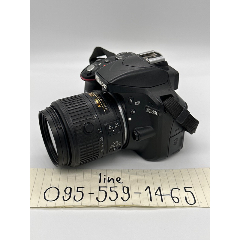 กล้อง-nikon-d3300-ติดเลนส์-18-55-สภาพสวย-ชัตเตอร์-8-พัน