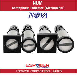 NOVA Semaphore Indicator Mechanical (NUM) อุปกรณ์บอกสถานะในตู้คอนโทรลที่นิยมใช้ในสถานีไฟฟ้า