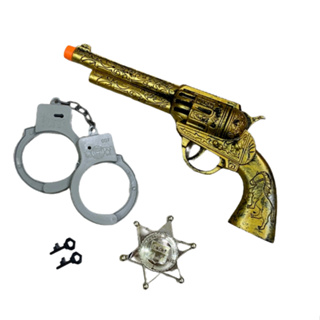 Set ปืนของเล่น ตรานายอำเภอสำหรับเด็ก Kids Sheriff 🚚 ด่วนมีส่งGrabค่า