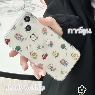 😍👉🏼NEW👈🏼😍เคสไอโฟน11 เคสกันกระแทก Case iPhone 14 13 12 Pro Max การ์ตูน น่ารัก การ์ตูน สัตว์ เคส for iPhone 13