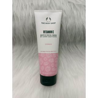 พร้อมส่ง The body shop Vitamin E Facial wash 125ml