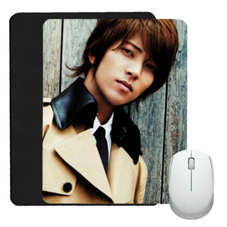 แผ่นรองเมาส์ Mouse Pad แผ่นรองเมาส์พิมพ์ลาย ดาราญี่ปุ่น ซีรี่ย์ญี่ปุ่น ยามะพี Yamapi Tomohisa Yamashita ซีรีส์ญี่ปุ่น