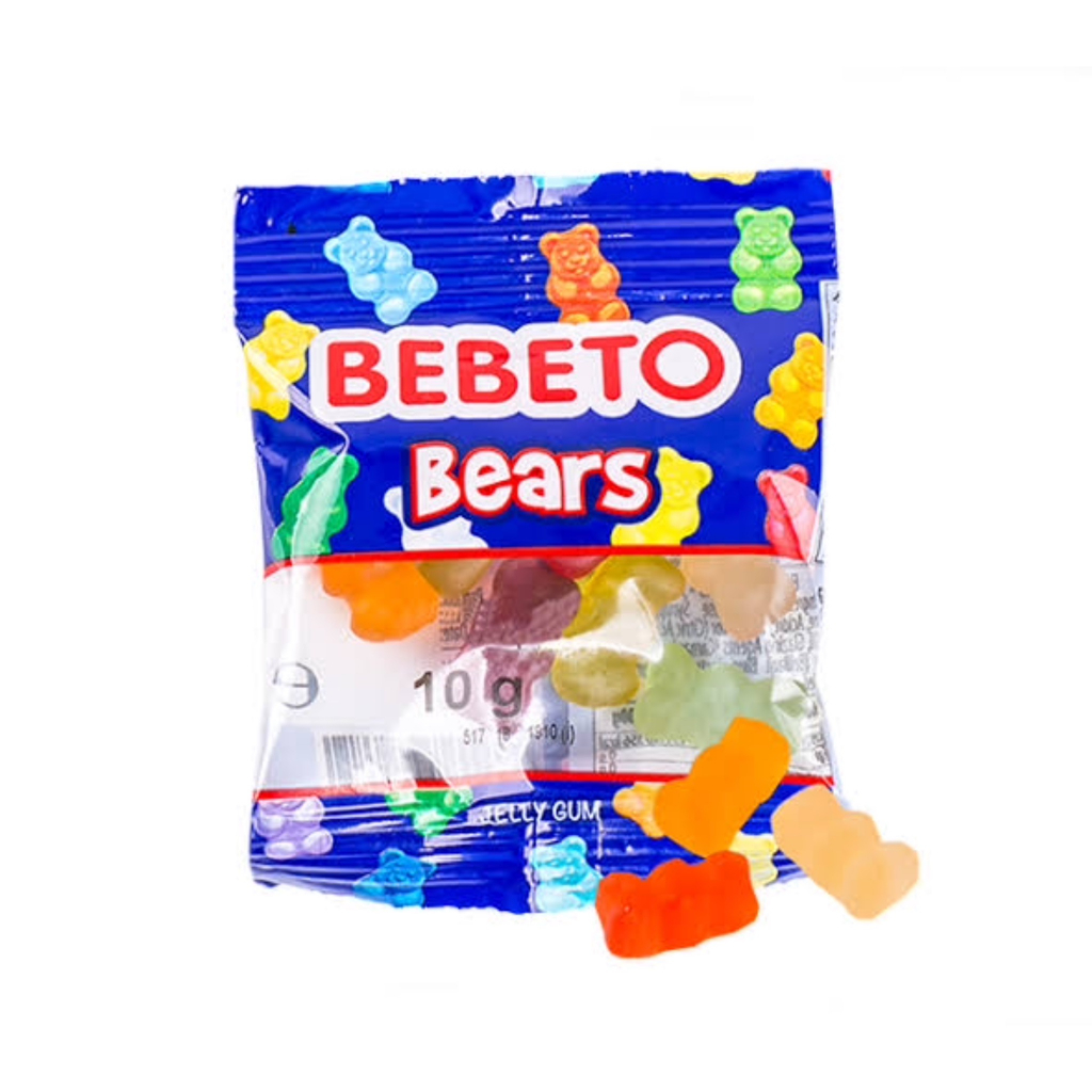 bebeto-mini-bears-gummy-candy-200g-เบเบโต้-มินิแบร์-กัมมี่แคนดี้-1-กระปุก-คละสี