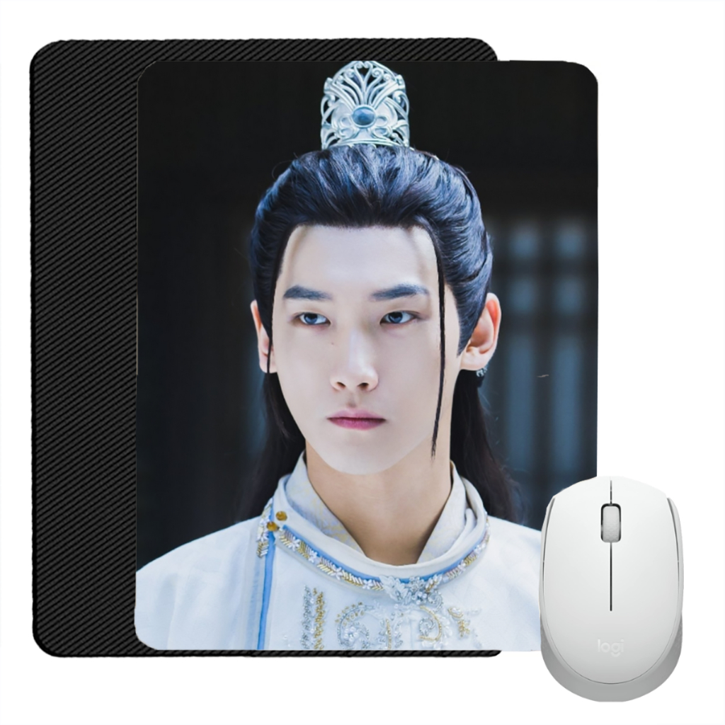 แผ่นรองเมาส์-mouse-pad-แผ่นรองเมาส์พิมพ์ลาย-ดาราจีน-ซีรีส์จีน-สินค้าดาราจีน-สิงเจาหลิน-xing-zhaolin