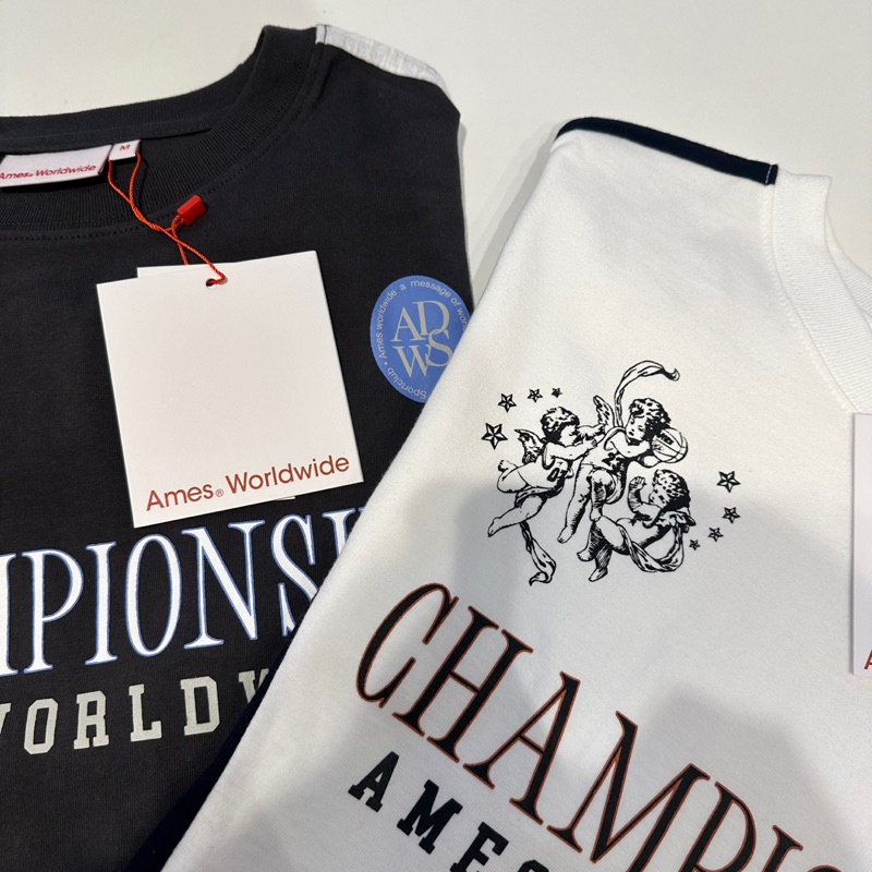 พร้อมส่ง-ของแท้-เสื้อ-ames-worldwide-championship-tee-white