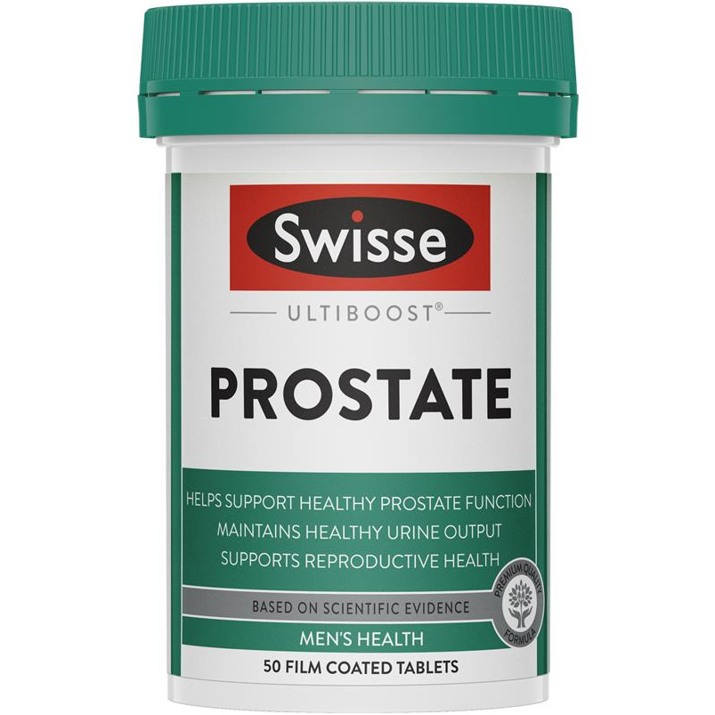 swisse-ultiboost-prostate-50-tablets-อาหารเสริมบำรุงต่อมลูกหมาก