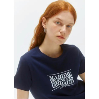 Woman crop Marithe navy M