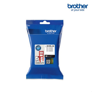 BROTHER LC-3619XL BK (ดำ) ขนาด XL ตลับหมึกแท้ 100% สำหรับ Printer Brother