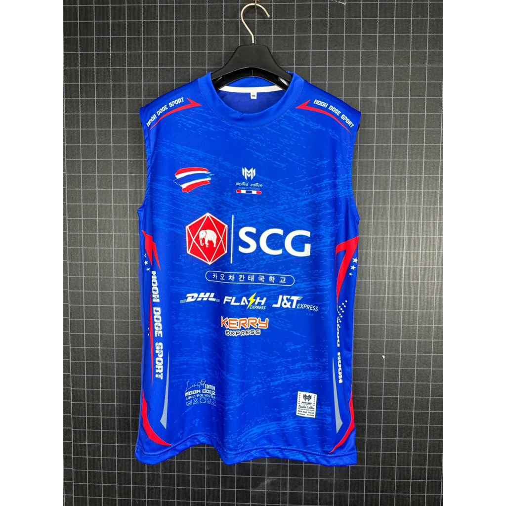 เสื้อพิมพ์ลาย MOON DOGE EX-3 แขนกุด - SCG | Shopee Thailand
