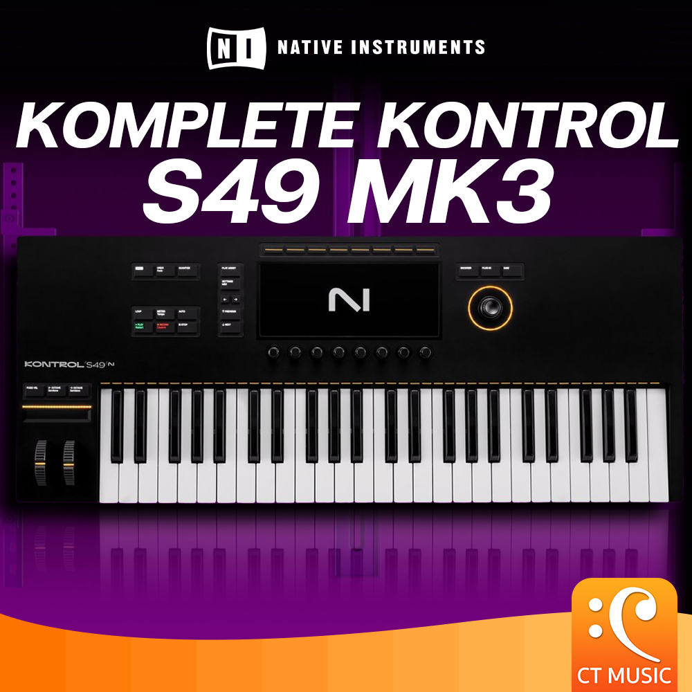 Native Instruments Komplete Kontrol S49 MK3 Midi Keyboard Controller มี ...