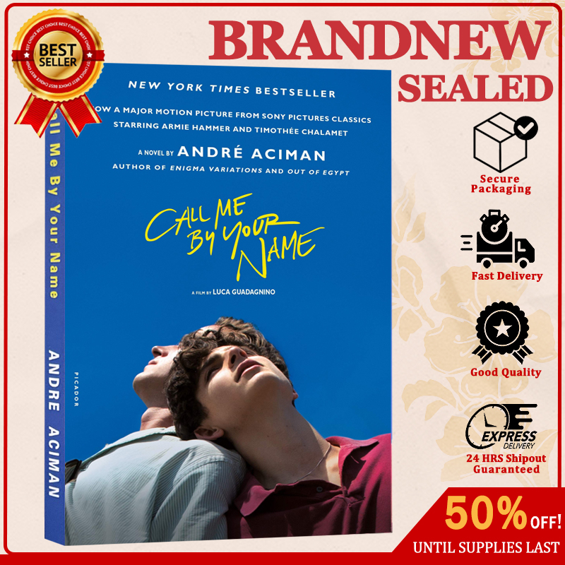 【English Book】Call Me By Your Name by André Aciman Shopee Thailand