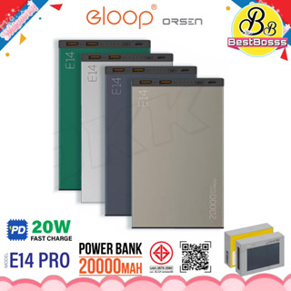 ElOOP EE14Pro PD20w Power Bank แบตสำรอง พาวเวอร์แบงค์ 20,000 mah ของแท้100% bestbosss